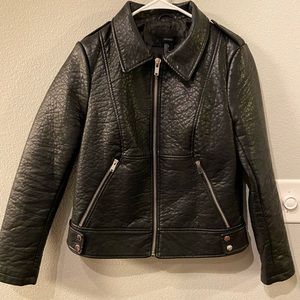 Forever 21 Black Leather Jacket